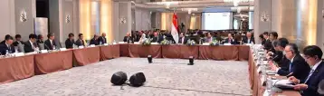 السيسي يستعرض مع مجتمع الأعمال الياباني خططهم لزيادة استثماراتهم في مصر