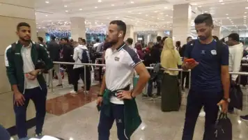 المصري يصل مطار القاهرة قادما من سيشل