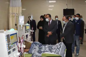 محافظ المنيا يوجه نائبه بمتابعة الحالة العامة بمنظومة القطاع الصحي