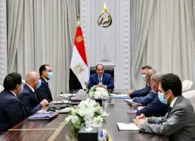 السيسي يبحث التعاون مع شركة سكك حديد ألمانيا "دويتش بان" لتشغيل القطار السريع