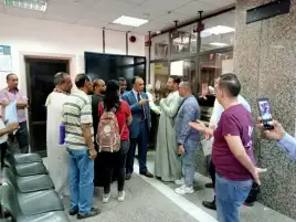 نائب محافظ المنيا يواصل جولاته الميدانية لمتابعة منظومة الاشتراطات البنائية بالمركز التكنولوجي بالمنيا