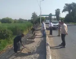 الوحدات المحلية بالمنيا تواصل جهودها في تنفيذ المبادرة الرئاسية لزراعة 100 مليون شجرة