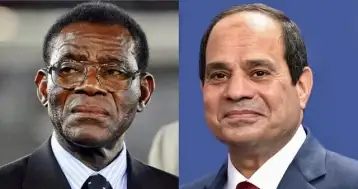 الرئيس السيسي يجري اتصالًا هاتفيًا برئيس جمهورية غينيا الاستوائية.