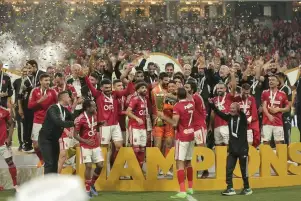 الأهلي بطلًا لكأس السوبر المصري على حساب بيراميدز