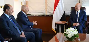 أبو الغيط يبحث مع رئيس مجلس القيادة تطورات الأوضاع في اليمن