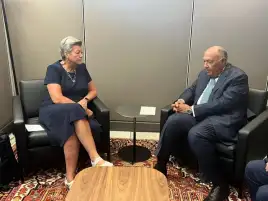شكرى يؤكد أهمية دعم الاتحاد الأوروبي للنهج الشامل لمصر في التعامل مع موضوعات الهجرة