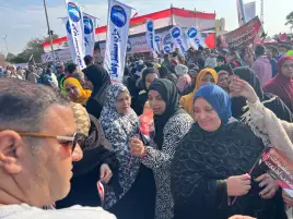 خلال اليوم الثالث.. حضور كثيف للتصويت بالانتخابات الرئاسية واقبال نسائي كبير بمدارس الشيخ زايد