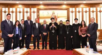 البابا تواضروس يناقش دور كنائس المهجر مع وزير الخارجية الجديد