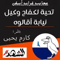 عجايب غراب أبيض | تحية لكفاح وكيل نيابة أقالوه