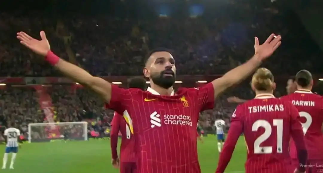 صلاح يقود ليفربول لاستعادة صدارة الدوري الإنجليزي