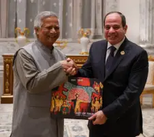 السيسي يلتقي رئيس وزراء بنجلاديش لبحث تعزيز التعاون الثنائي والتطورات الإقليمية