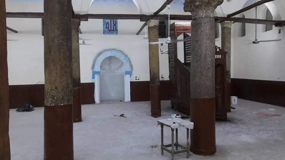 المسجد العمري بالطود.. مزيج بين الحضارة الفرعونية والإسلامية