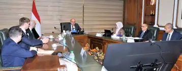 وزير الطيران يلتقي وفد المنظمة الدولية للهجرة (IOM) التابعة للأمم المتحدة لبحث أوجه التعاون