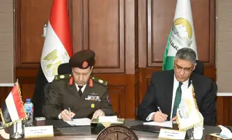إدارة الإشارة للقوات المسلحة توقع عقد اتفاق مع محافظة الجيزة لتقديم خدمات الشبكة الوطنية للطوارئ