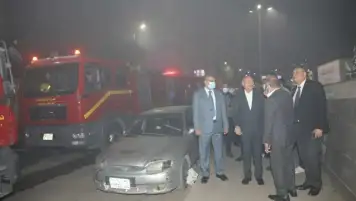 محافظ القاهرة: 3 وفيات ومصابين فى حريق مصنع ملابس الزيتون