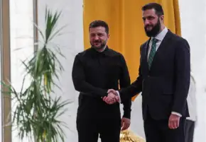 زيلينسكي: أوكرانيا وسوريا تتفقان على التعاون في مجال الأمن