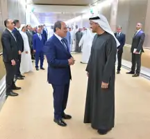 السيسي يعود للوطن بعد زيارتين أخويتين للإمارات وسلطنة عُمان