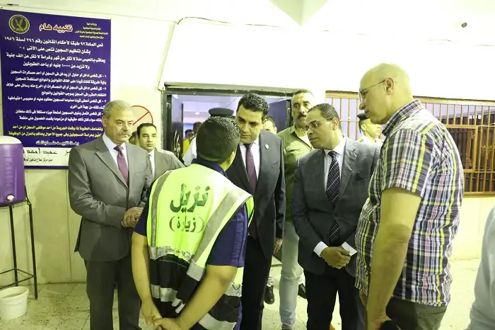 النيابة العامة تُجري تفتيشًا لمركز إصلاح وتأهيل الوادي الجديد