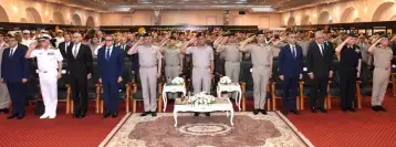 وزير الدفاع  يشهد افتتاح المؤتمر العلمى الدولى السنوى للكلية الفنية العسكرية