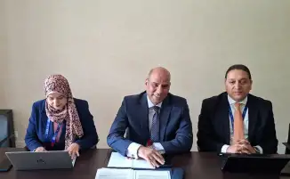 وزير العمل يبحث مع نظيريه الجزائري والسوداني تبادل الخبرات في مجالات التدريب المهني والتشغيل والسلامة والصحة المهنية