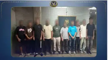 احتفالا بفوز المنتخب.. القبض على 10 أشخاص لاتهامهم بإتلاف مقاعد بالمنطقة الترفيهية بالعاصمة الجديدة