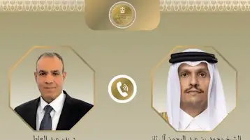 وزير الخارجية يبحث مع نظيره القطري العلاقات الثنائية والتطورات الإقليمية
