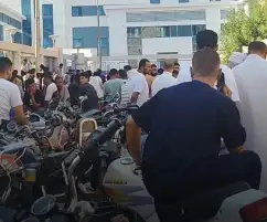 تصادم "الدواويس" المأساوي بالإسماعيلية سببه انفجار الإطار الخلفي لإحدى المركبتين