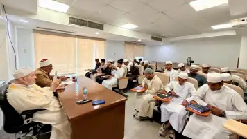 مجلس حديثي لـ"أكاديمية الأزهر" ضمن فعاليات دورة «دراسات شرعية حول السنة النبوية» للأئمة والدعاة الهنود