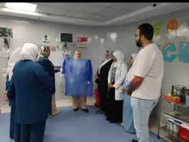 تدريب عملي لأطباء الحضانات بمستشفيات الجيزة.. وتأهيل كوادر قادرة على نقل الخبرات