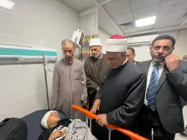 الشرقاوي يتفقد الحالة الصحية لتلاميذ معهد نور الإسلام الخاص إثر حادث الأتوبيس