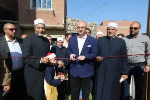 محافظ الفيوم ووكيل قطاع المعاهد يفتتحان معهد أبو بكر الصديق الأزهري بالمحافظة