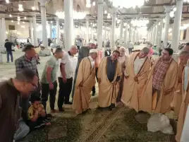 الطريقة الشبراوية تحيي ذكرى مولد الإمام الحسين بمجلس ذكر وحضرة صوفية بمسجده بالقاهرة