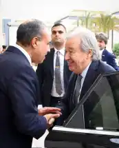 وزير الخارجية يستقبل الأمين العام للأمم المتحدة لبحث التعاون المشترك والمستجدات الدولية