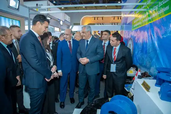 وزارة الإنتاج الحربي تشارك في المؤتمر والمعرض الدولي لتكنولوجيا المياه ومعالجة تدوير المخلفات