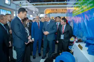 وزارة الإنتاج الحربي تشارك في المؤتمر والمعرض الدولي لتكنولوجيا المياه ومعالجة تدوير المخلفات