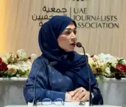 تكريم رئيسة جمعية الصحفيين الإماراتية خلال "ميستك".. ومسيرة تجمع بين الكتابة والعمل المهني الإقليمي
